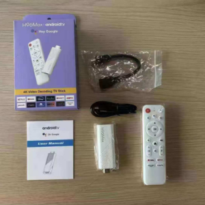 H96 MAX Android 14 4K TV Stick – Compact & Powerful Streaming Device